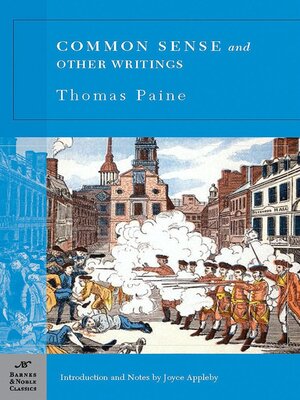cover image of Common Sense and Other Writings (Barnes & Noble Classics Series)